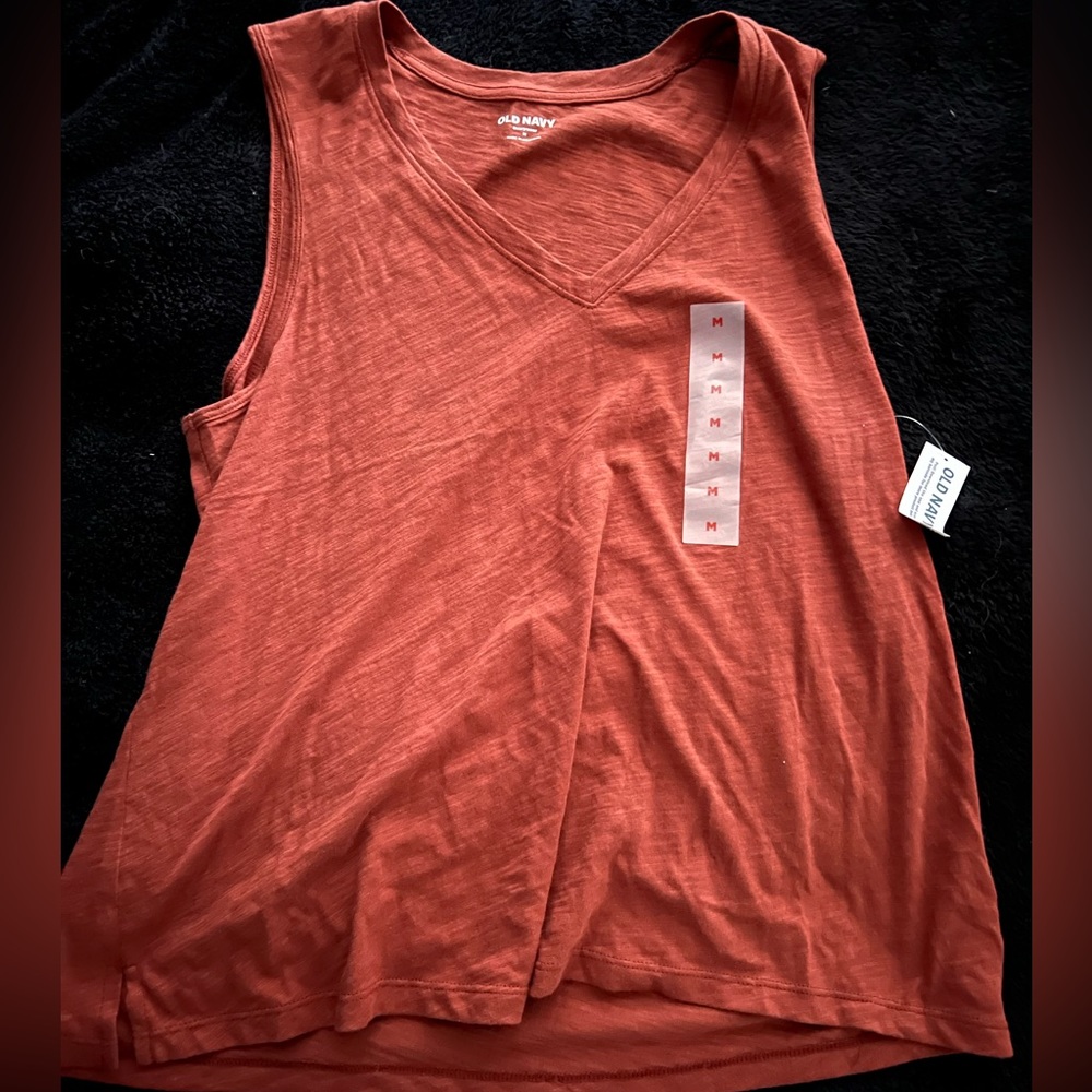 Orange Old Navy Tank NWT